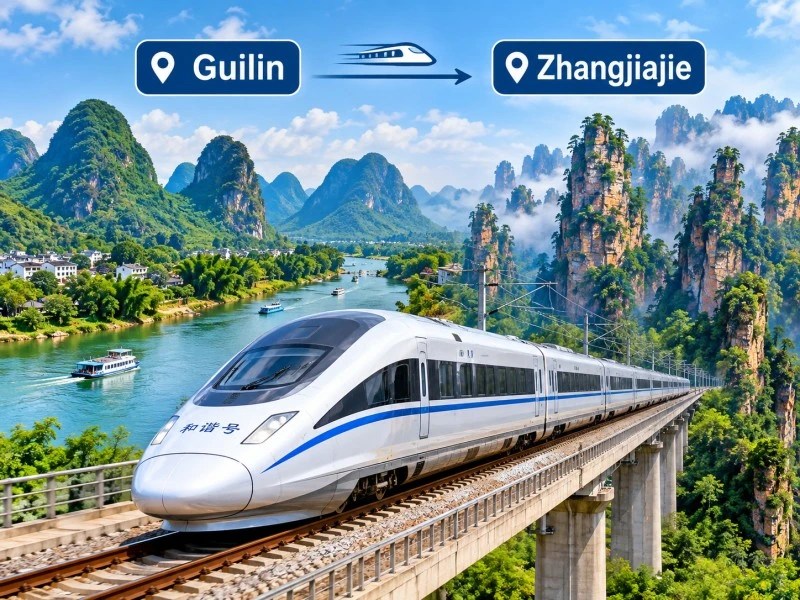 How to Get from Guilin to Zhangjiajie: 3 Best Ways (Train, Bus & Flight)